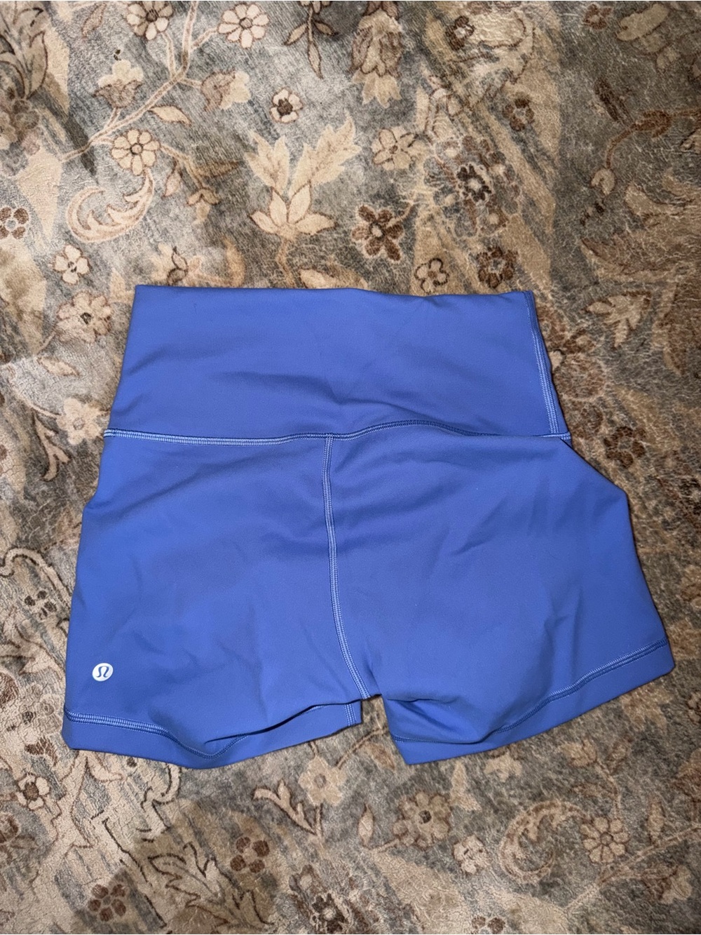 lululemon athletica High-Rise Women’s Workout Shorts — Blue - Wunder Train 2”